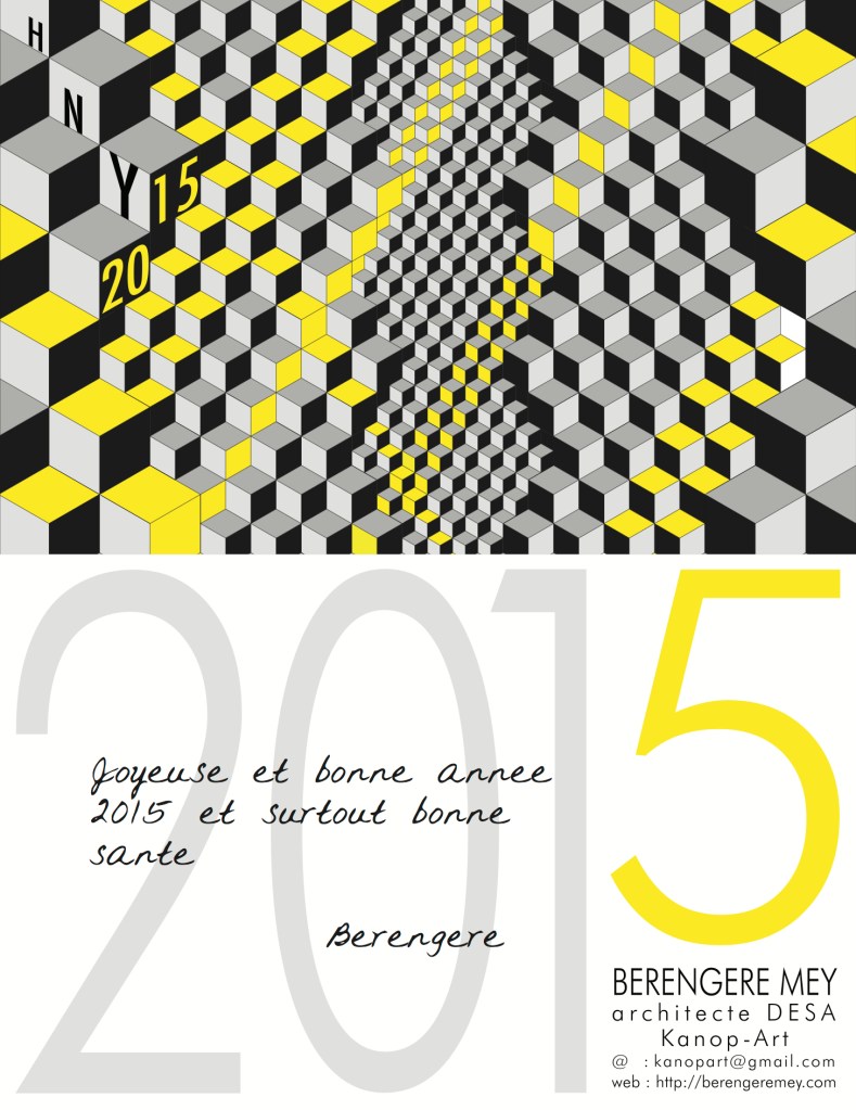 Voeux internet jaune